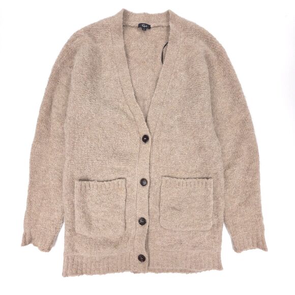 RAILS Alpaca Wool Oslo Sweater Hazel Oversized Cardigan Lagenlook Boho Minimal - Picture 1 of 5